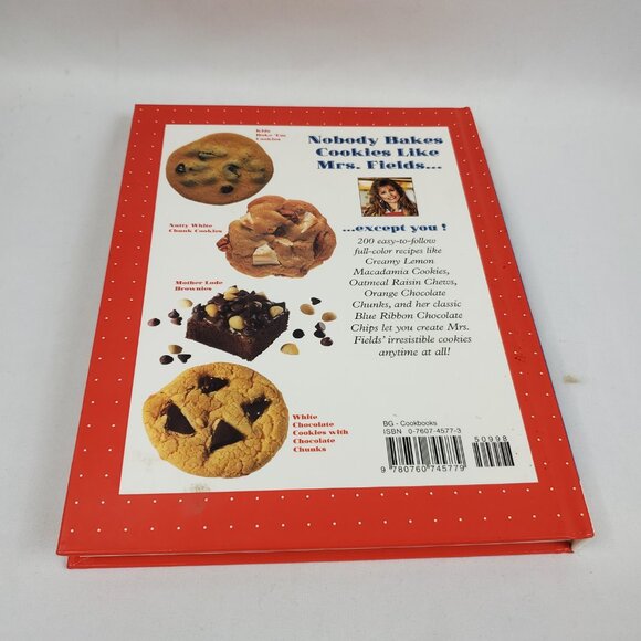Mrs. Fields Best Ever Cookie Book Hardback Baking Book - Picture 6 of 10